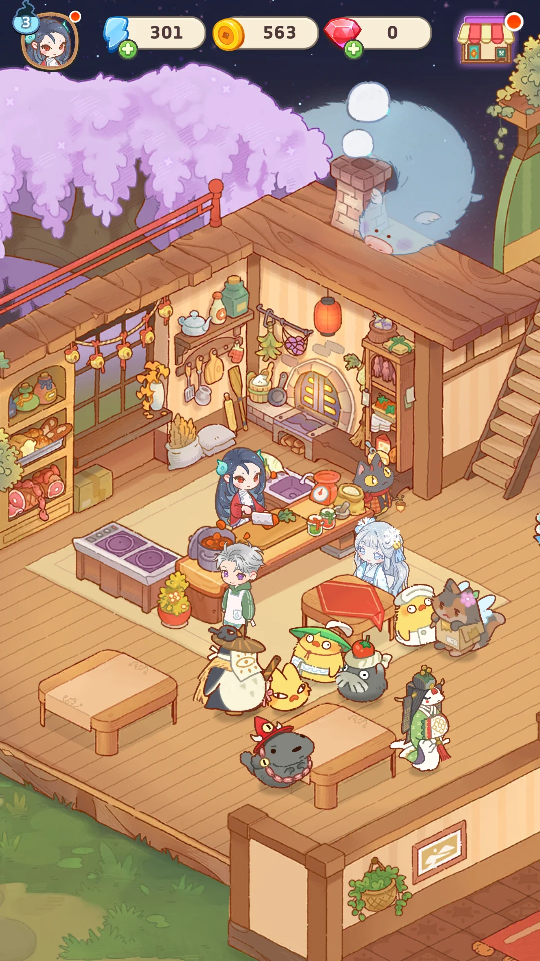 Soul & Soup: Cozy Spirit Merge screenshot
